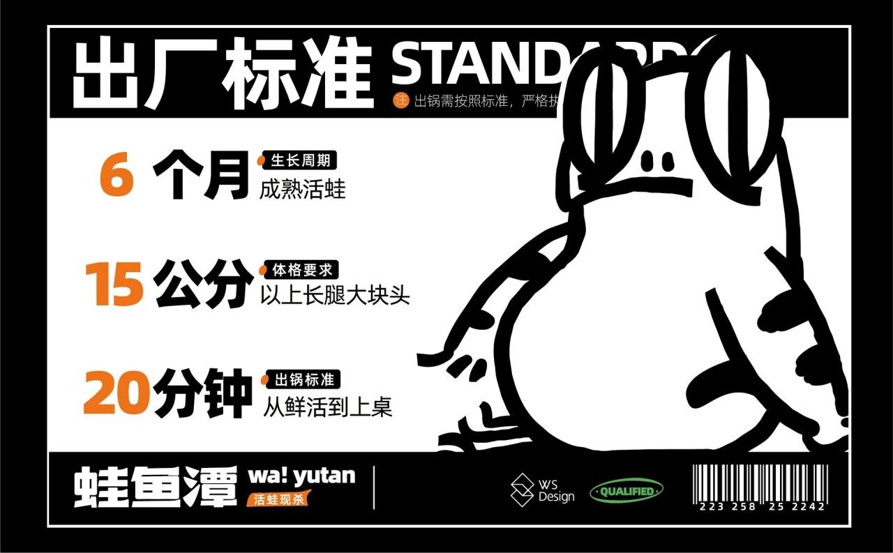 蛙鱼潭｜品牌VI设计 品牌视觉案例展示图2 王双品牌设计