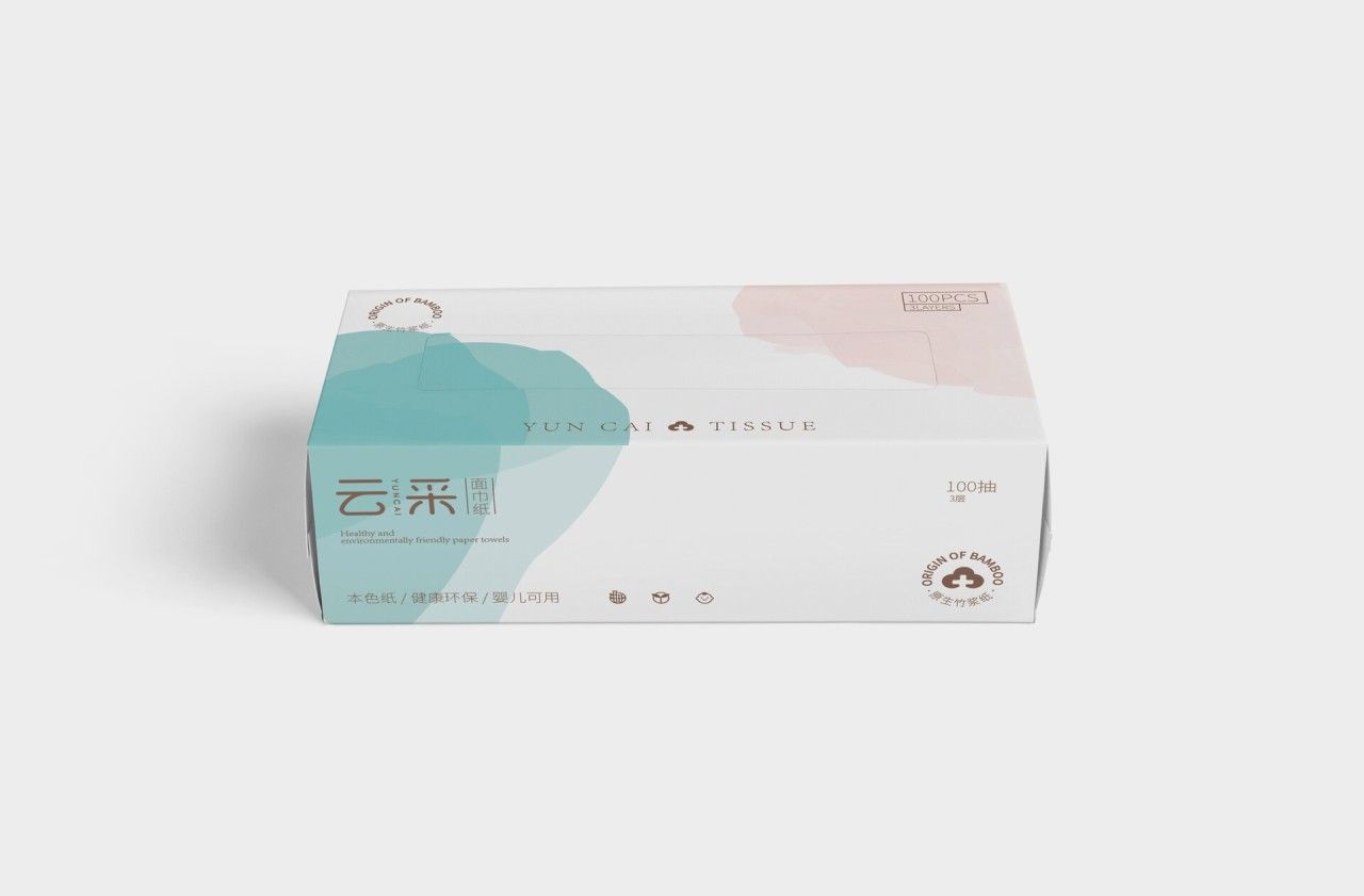 云采面巾纸｜品牌包装设计 包装设计案例展示图4 王双品牌设计