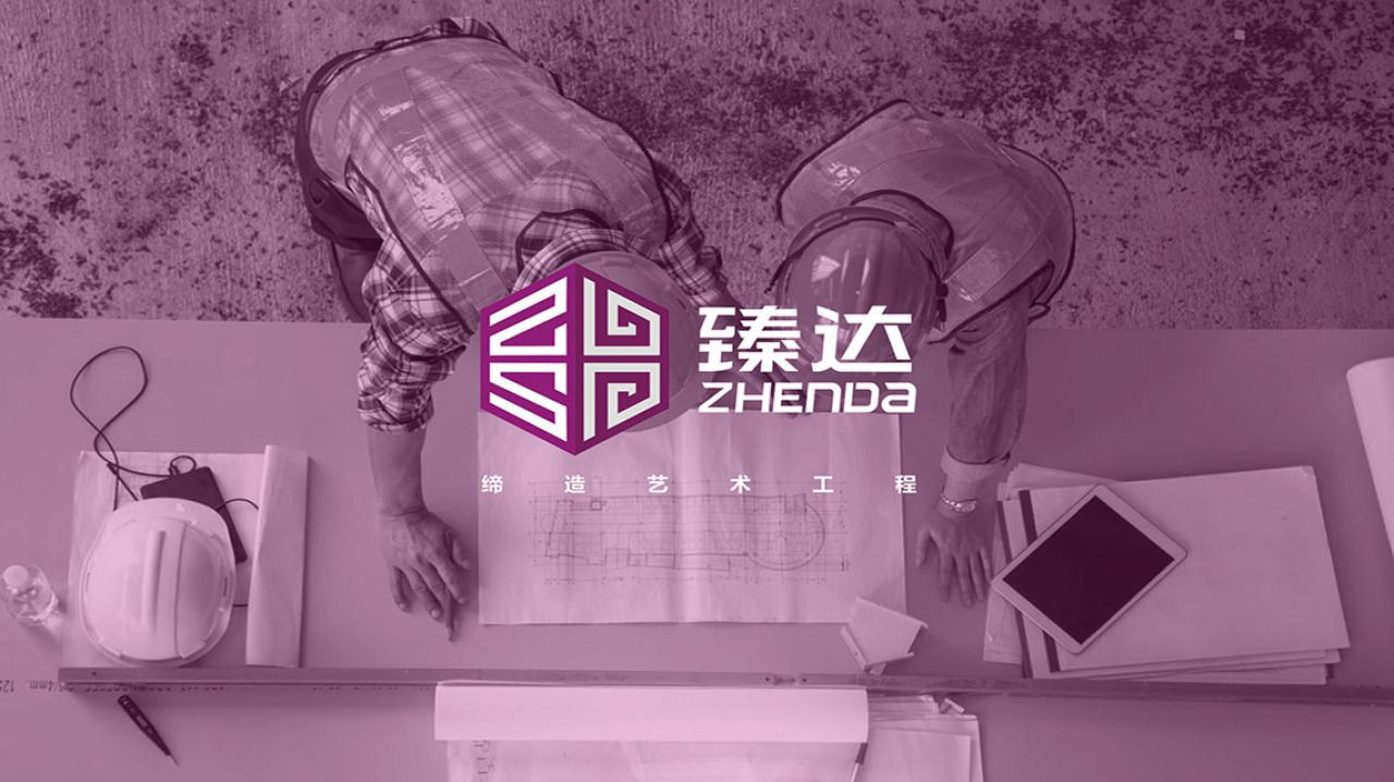 臻达｜品牌VI设计 品牌视觉案例展示图1 王双品牌设计