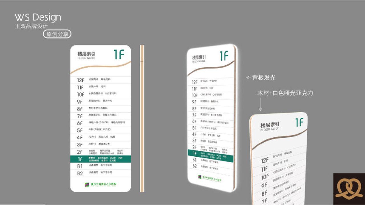 遵义市播州区人民医院|导视系统设计 导视设计案例展示图6 王双品牌设计