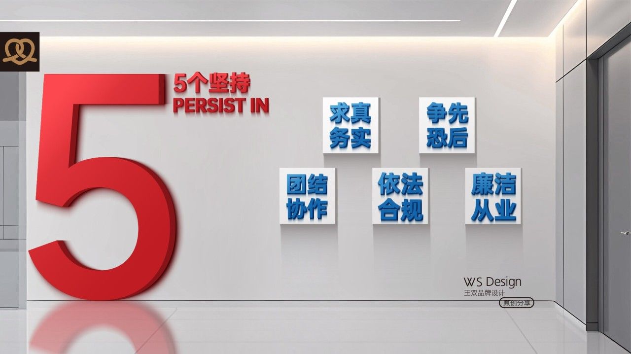 中国电信云中台｜企业文化墙设计 导视设计 / 品牌视觉案例展示图3 王双品牌设计