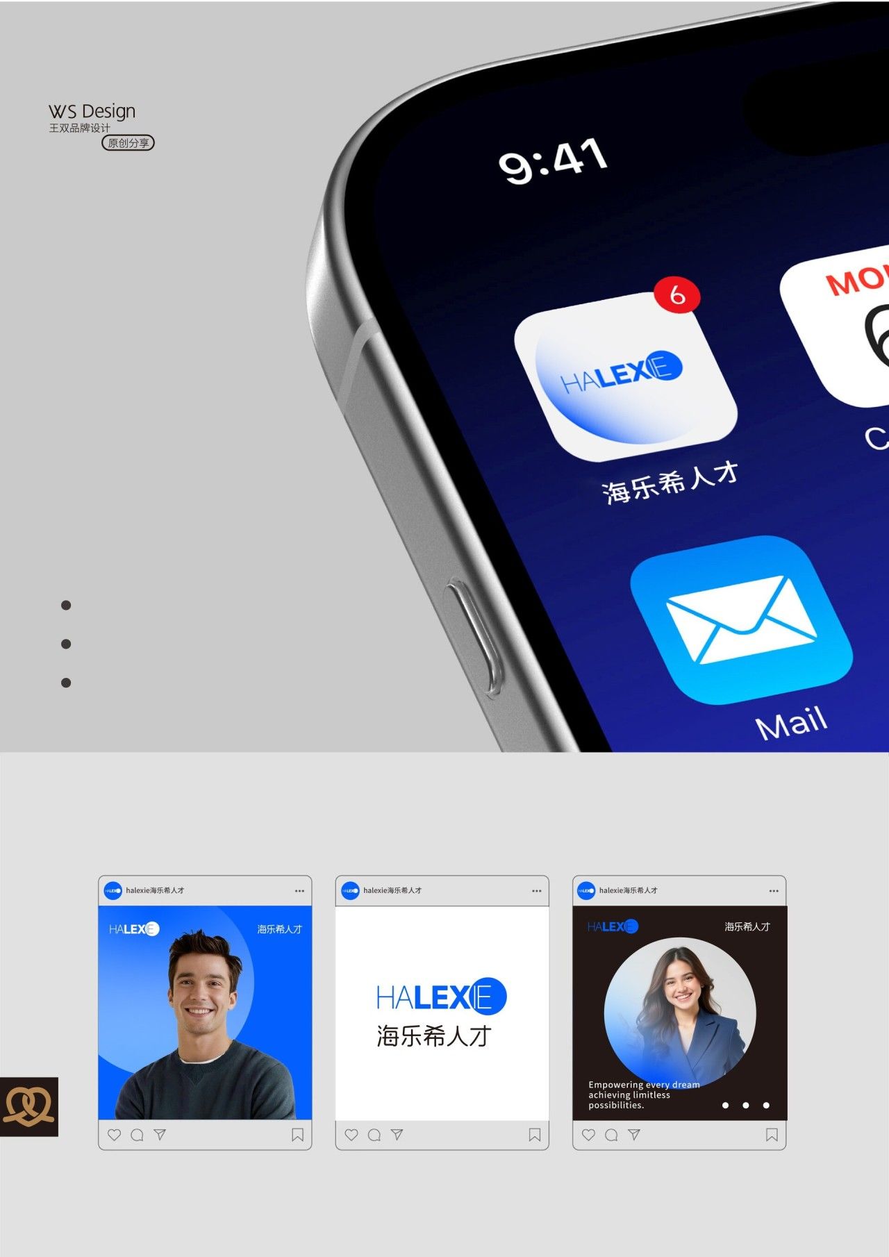 海乐希｜品牌VI设计 品牌全案 / 品牌视觉案例展示图4 王双品牌设计