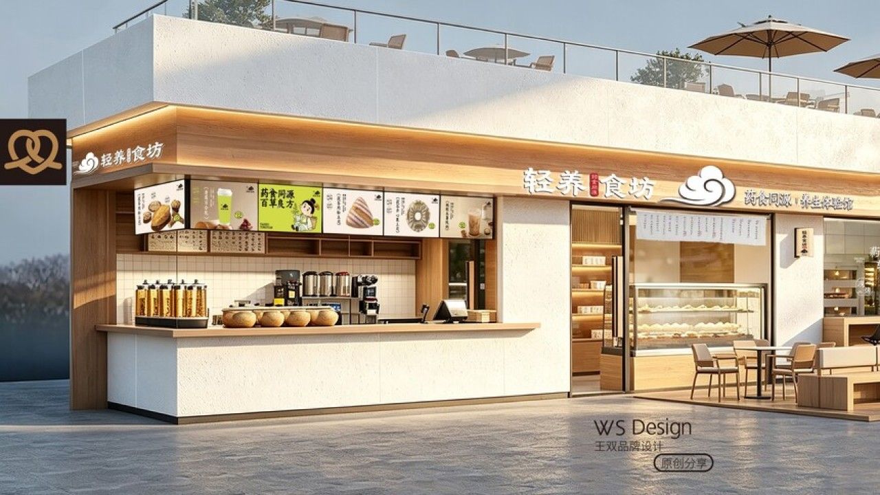 轻养食坊|品牌全案升级设计 品牌全案 / 品牌视觉 / 包装设计案例展示图1 王双品牌设计