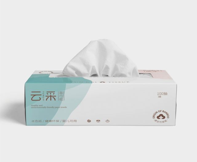 云采面巾纸｜品牌包装设计 包装设计案例 王双品牌设计